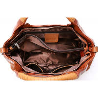 Nuevo bolso Casual de gran capacidad para mujer, bolso de hombro cruzado de cuero suave sencillo que combina con todo - details 9