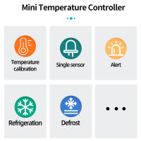 Controlador de temperatura Digital para refrigerador, termostato con Sensor, AC 110V, 220V - details 1