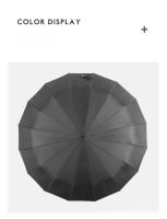 Paraguas Plegable Automático Grande 140CM Resistente al Viento, Fuerte Sol y Lluvia para Hombres y Mujeres - details 13
