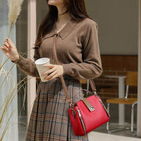 Bolso de hombro pequeño para mujer, bolso cruzado de cuero de PU de diseñador, bolso informal de color sólido - details 8