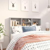 Mueble de Cabeza de Armario de Dormitorio Blanco Estantería de Pared con Almacenamiento - details 34