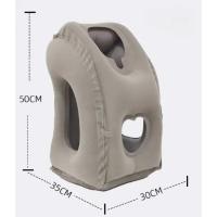 Almohada de Viaje Inflable Mejorada Soporte de Cuello para Descanso en Aire y Oficina - details 26