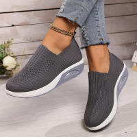 Zapatos ortopédicos antideslizantes con cojín de aire para mujer, zapatillas transpirables con plataforma, para caminar - details 24