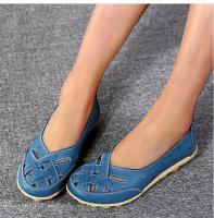 Zapatos de mujer para verano, zapatos planos de cuero suave, mocasines planos sin cordones, zapatos casuales para mujer, respirador - details 2