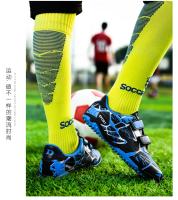Botas de fútbol profesionales TF/FG para niños, zapatos de fútbol rápidos antideslizantes para interiores, botines de fútbol ultraligeros para niños - details 32