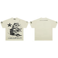 Nueva colección de verano con logotipo impreso frontal, camiseta deportiva de algodón puro con cuello redondo para hombre, camisa informal de estilo básico para pareja - details 14