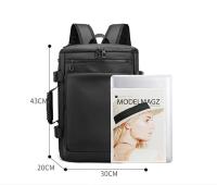 Multifuncional, bandolera de negocios, bolsa de viaje impermeable y resistente al desgaste, bandolera, mochila de estudiante, gran capacidad, viajes de ocio - details 3
