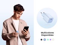 Cargador USB C GAN UGREEN 30W Compatible con Google Pixel, iPhone, iPad, Galaxy - details 9