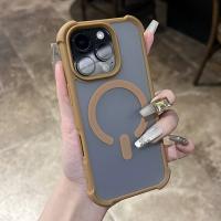 Funda de Teléfono a Prueba de Golpes con Protector Magnético de Color para iPhone - details 10