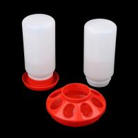 Bebedero de plástico para pollos, dispensador automático de alimentos de agua segura, sin residuos, fácil de limpiar, equipo para aves - details 3