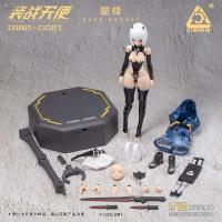 Huanyu tecnología que pretende ser un ángel de batalla serie ABA-002 Dark Bee figura de acción ensamblaje juguetes regalos de modelismo para niños - details 4