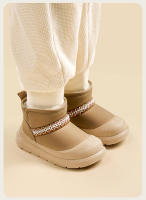 Botas de nieve nuevas para niño, engrosadas, grandes, zapatos de algodón, botas de niña - details 11