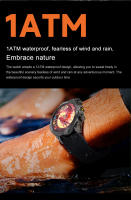 2025 nuevo Reloj inteligente GPS militar al aire libre pantalla de alta definición amoled de 1,43 pulgadas, linterna LED potente, llamada bluetooth, monitoreo de frecuencia cardíaca y presión arterial 100 + Reloj inteligente impermeable en modo deportivo - details 10