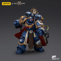 JOYTOY Figura de Acción Ultramarines Marneus Calgar Maestro de Capítulo con Blindaje MKX Gravis y Guantes Modelo Militar de Anime 40K - details 3