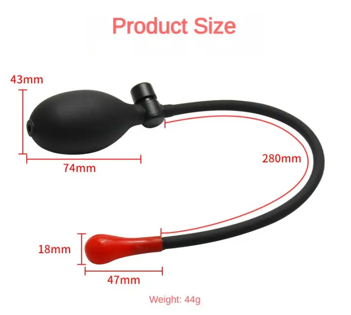 Tapón Iatable Anal para principiantes, Mini Bomba De trasero expandible fácil de insertar, juguete sexual para hombres y mujeres - 1
