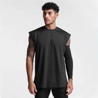 Camiseta deportiva sin mangas para hombre, prenda deportiva informal, transpirable, para correr y hacer ejercicio, ropa de gimnasio - details 1