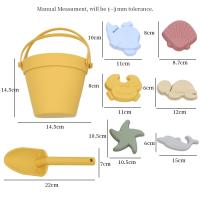 Set de Juegos de Playa de Verano de Silicona Suave Set de Arena de Niños con 8 Juguetes - details 5