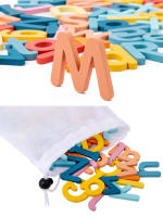 Alfabeto Inglés de madera, juguetes educativos de aprendizaje de palabras de ortografía para niños, juegos de rompecabezas - details 7