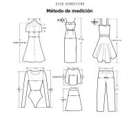 Elegante Vestido de Verano 2025 Cuello Alto sin Mangas con Ranura Lateral - details 1