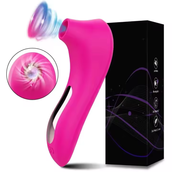 Soplador Vibrador para Mujeres Juguete Sexual para Adultos Estimulador de Placer Oral y Clítoris - 1