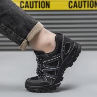 Zapatos de seguridad para el trabajo, botas para hombre, zapatillas de trabajo a la moda, zapatos para hombre, botas de trabajo para adultos, zapatos con punta de acero, botas de seguridad indestructibles para hombre - details 3