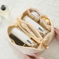 Organizador de maquillaje, kit de aseo femenino, estuche de maquillaje, bolsa de almacenamiento, caja de lujo para mujer, bolsa de cosméticos, bolsa organizadora para viaje con cremallera - details 7
