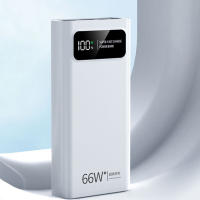 Powerbank (batería externa) 50000mAh 66W carga rápida ultrafino/portátil/exterior/indicador de batería LED tipo C * 1 + USB * 2 - details 11