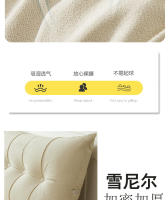 Almohada de cuña para cabecera de cama California King, almohada Triangular para cabecera, soporte de posicionamiento, respaldo de lectura, almohada de cuña - details 6