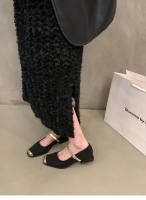 Mary Jane-zapatos de tacón alto grueso para mujer, primavera, otoño, Verano - details 2