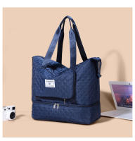 Bolsa deportiva para fitness Separación en seco y húmedo para mujer Ligero de gran capacidad Portátil Bolsa de viaje de corto recorrido Bolsa de equipaje independiente para jaula de zapatos - details 22