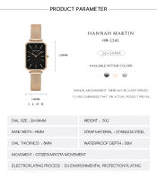 Reloj de cuarzo para mujer 2025 - Diseño Vintage Italiano con Cuarzo Japonés de Alta Precisión, Cuadrante Cuadrado Minimalista, Acero Inoxidable Ajustable y 30M Resistente al Agua - Regalo Elegante para Cumpleaños y Celebraciones (Estilo Nórdico) - details 2