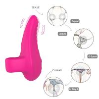 Leten Vibrador de Silicona para Mujeres 10 Modos de Vibración para Autoestimulación y Masaje Clitoris Juegos de Flirtería para Parejas - details 1