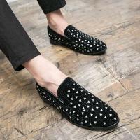 Cuero negro transpirable de moda de alta calidad con zapatos formales para hombre de tallas 38-48 - details 6
