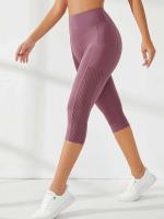 Pantalones cortos deportivos para mujer, pantalones cortos de cintura alta con bolsillos laterales para correr, yoga, gimnasio y secado rápido - details 12