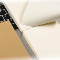 Cuaderno de borrador en blanco A6 a la moda, Bloc de notas grueso fácil de arrancar, 252 hojas de papel para mensajes, papelería para cuaderno de oficina DIY - details 12