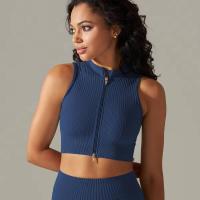 Chaleco Deportivo sin Mangas Chaleco de Yoga Elástico para Mujeres Chaleco de Entrenamiento sin Mangas Chaleco de Correr - details 45