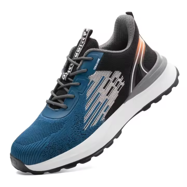 Zapatos de seguridad antiestáticos con punta compuesta para hombre, zapatillas indestructibles para prevenir perforaciones, botas, calzado ligero para hombre - 1