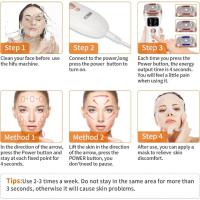 Minimáquina facial para eliminar las, arrugas masajeador facial de alta intensidad, ultrasonidos RF, rejuvenecimiento antienvejecimiento para cuello de la barbilla - details 5