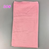 Hijab de algodón liso para mujer, chal largo y elástico, bufanda de red para el cuello, Sjaal musulmán, 35 colores, 180x80Cm - details 44