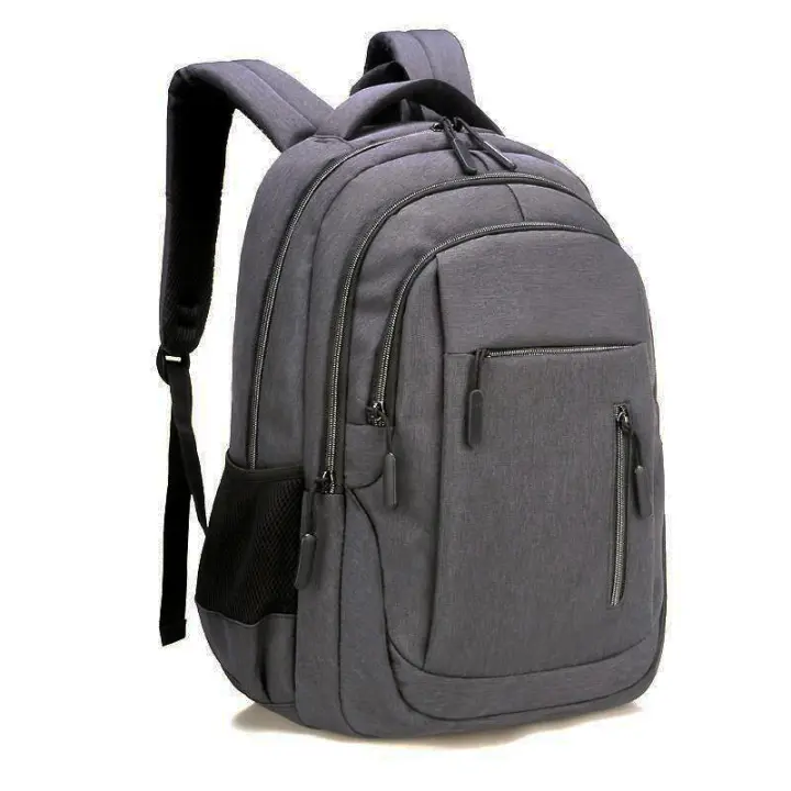 Mochila mochila de gran capacidad masculina recargable USB bolsa de ordenador de negocios mochila Casual Junior escuela secundaria estudiante bolsa de la escuela - 1