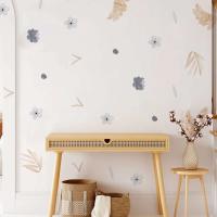 Decales de Pared de Botánica Boho Pegatinas de Vinilo Arte para Habitación Infantil - details 17