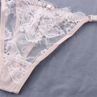 Ropa interior sin costuras, ropa interior Sexy para niñas, bragas huecas de cintura baja, Tanga de flores, bragas femeninas, Tanga de encaje - details 8
