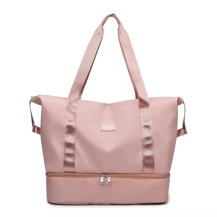 Bolsa de viaje, Bolsa de viaje plegable, Bolsa de Gimnasio, Bolsa de equipamiento de viaje impermeable para fin de la Semana para Mujeres - 1