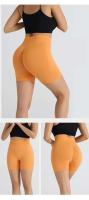 Pantalones Cortos de Yoga de Cintura Alta para Mujeres 2025 Entrenamiento de Cadera Levantamiento de Hipótonos Gimnasio, Yoga, Correr - details 33