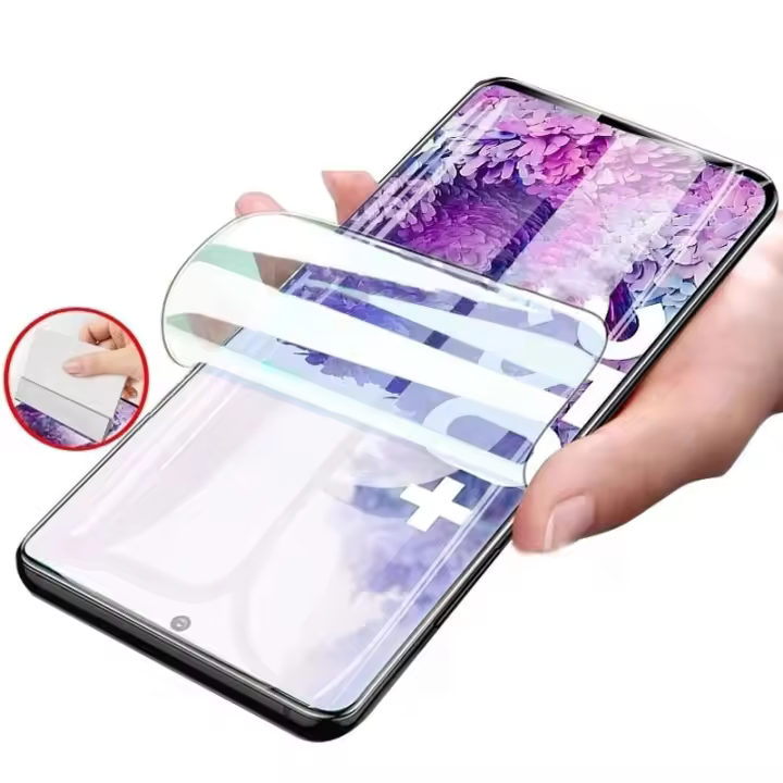 Protector de pantalla de cobertura completa para Samsung Galaxy, Protector de pantalla de hidrogel para Samsung Galaxy S21 Plus S22 S23 Ultra FE S20 S10, Note 20 9 10, 2 uds. - 1