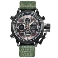 Reloj de Diseñador de Doble Tiempo Leten Reloj de Cronómetro Multifuncional con Banda de Nylon de Moda Reloj de Alarma para Hombres de Marca Grande - details 13