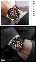 Reloj de cuarzo de negocios para hombre: reloj de pulsera de acero inoxidable resistente al agua para uso diario y en la oficina AliExpress Trending Pick - details 11