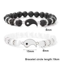 2 pulseras magnéticas de amistad de amor para parejas a juego, joyería de cumpleaños para mujeres y niñas - details 0