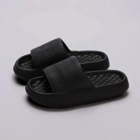 Chanclas de Plataforma Suaves Eva para Mujer Antideslizantes, Flat, 4cm de Espesor, Verano 2024, Uso Interior, Zapatillas de Baño, Moda - details 11