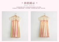 Chicas de rendimiento, conjunto de estudiantes de escuela primaria, disfraz de actuación de estilo antiguo chino para niños, disfraz Tang, Hanfu, OEM - details 16